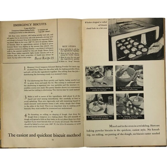 All About Home Baking Cookbook 1935 Third Edition General Foods Corporation - Picture 9 of 13